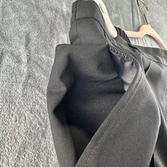 Talbots Stretch Wool Dress Pants 20W Black Made in USA Pleated Classic Fit*READ* - Picture 8 of 14